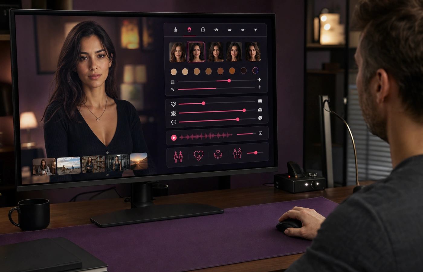 OurDream AI: Meet Your Next AI Companion product experience